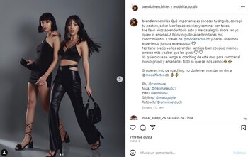 Brenda Matos dicta clases de