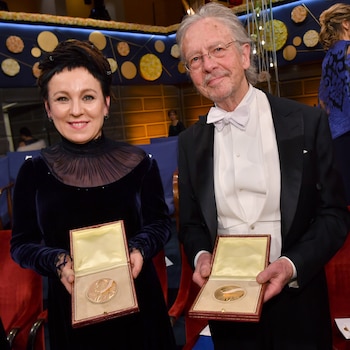 Olga Tokarczuk y Peter Handke,