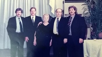 Hugo y Gustavo junto a