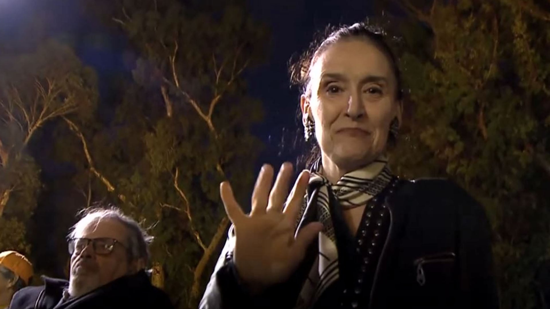 Otra imagen de Gabriela Michetti en el Planetario