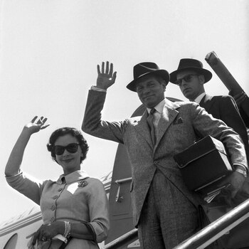 Los actores británicos Sir Laurence