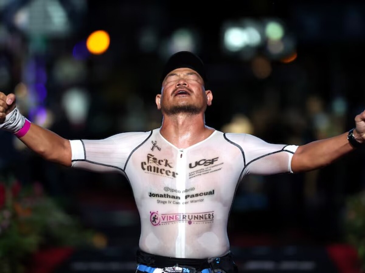 Jonathan Pascual, el triatleta con cáncer terminal que completó el Ironman de Hawái: “Esta carrera es el reflejo que tenemos ante la adversidad” - Infobae