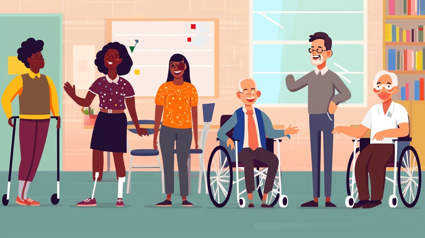 La accesibilidad implica mucho más que rampas: incluye señalización clara, iluminación adecuada y tecnologías de apoyo (Imagen Ilustrativa Infobae)