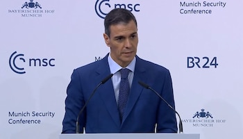 Pedro Sánchez en la Conferencia