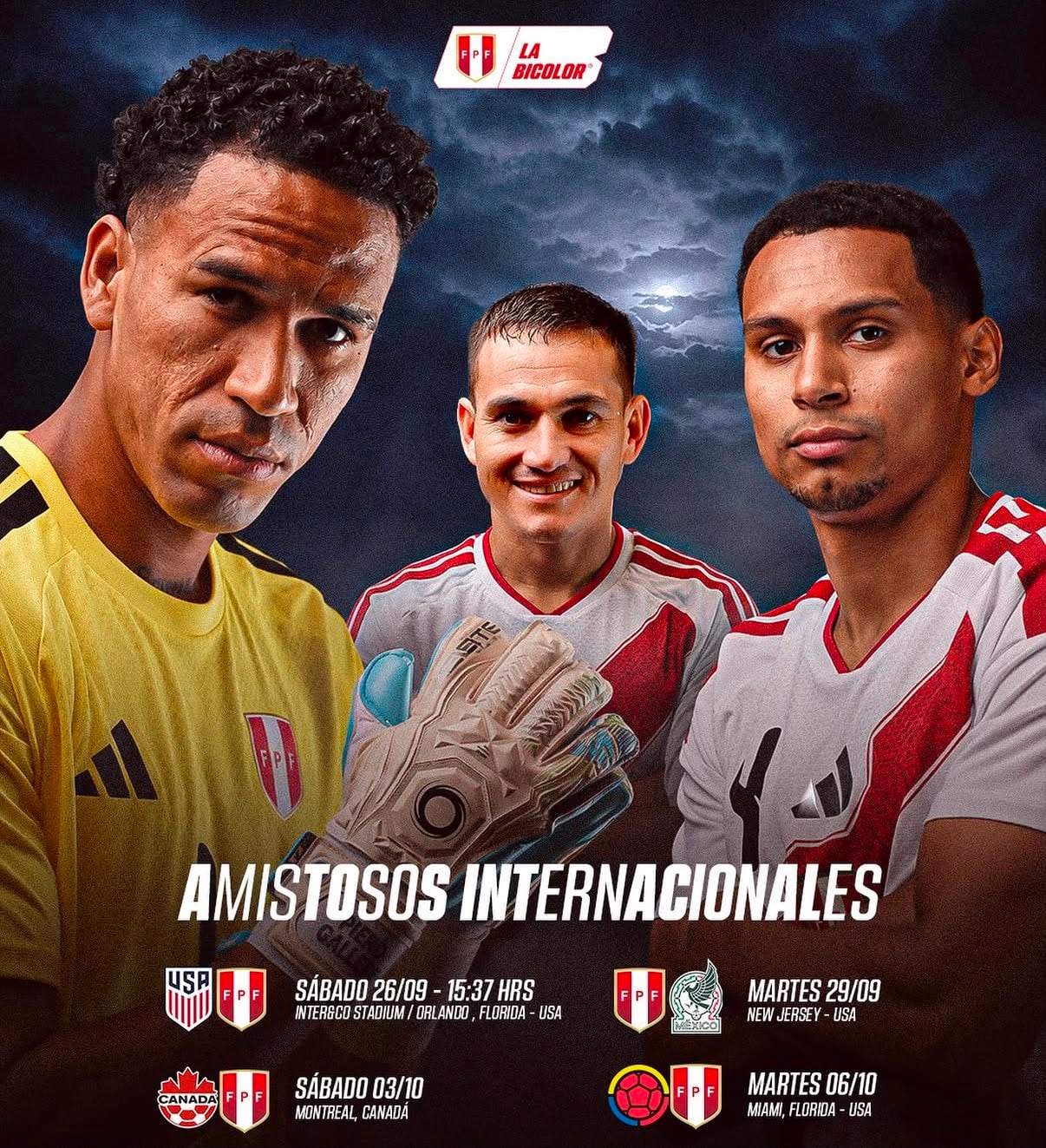 La selección peruana sostendrá cuatro amistosos en la próxima fecha FIFA 2026.