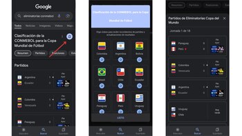 Los resultados en vivo llegan