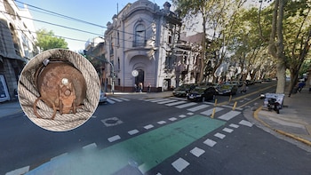 Encontraron una granada dentro de un tacho de basura en Constitución