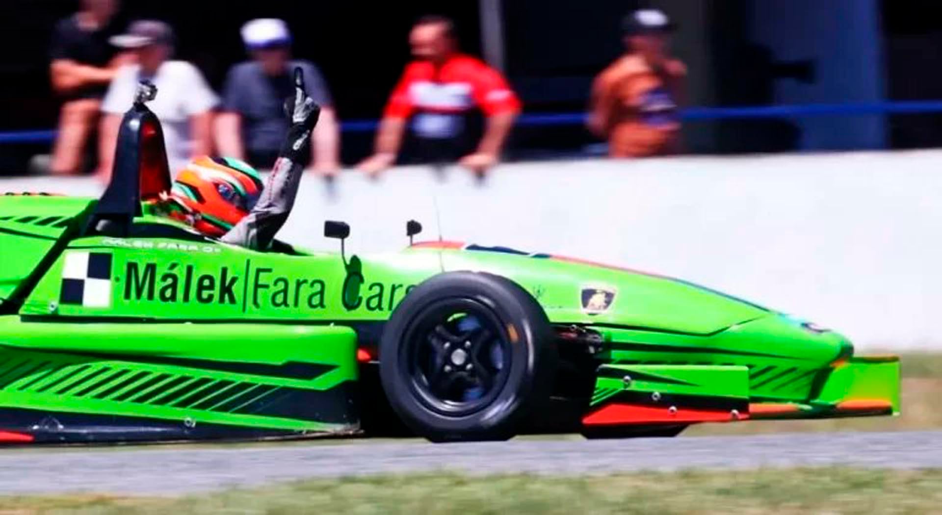 Malek Fara se llevó la victoria en la primera carrera de la Fórmula 3 Metropolitana