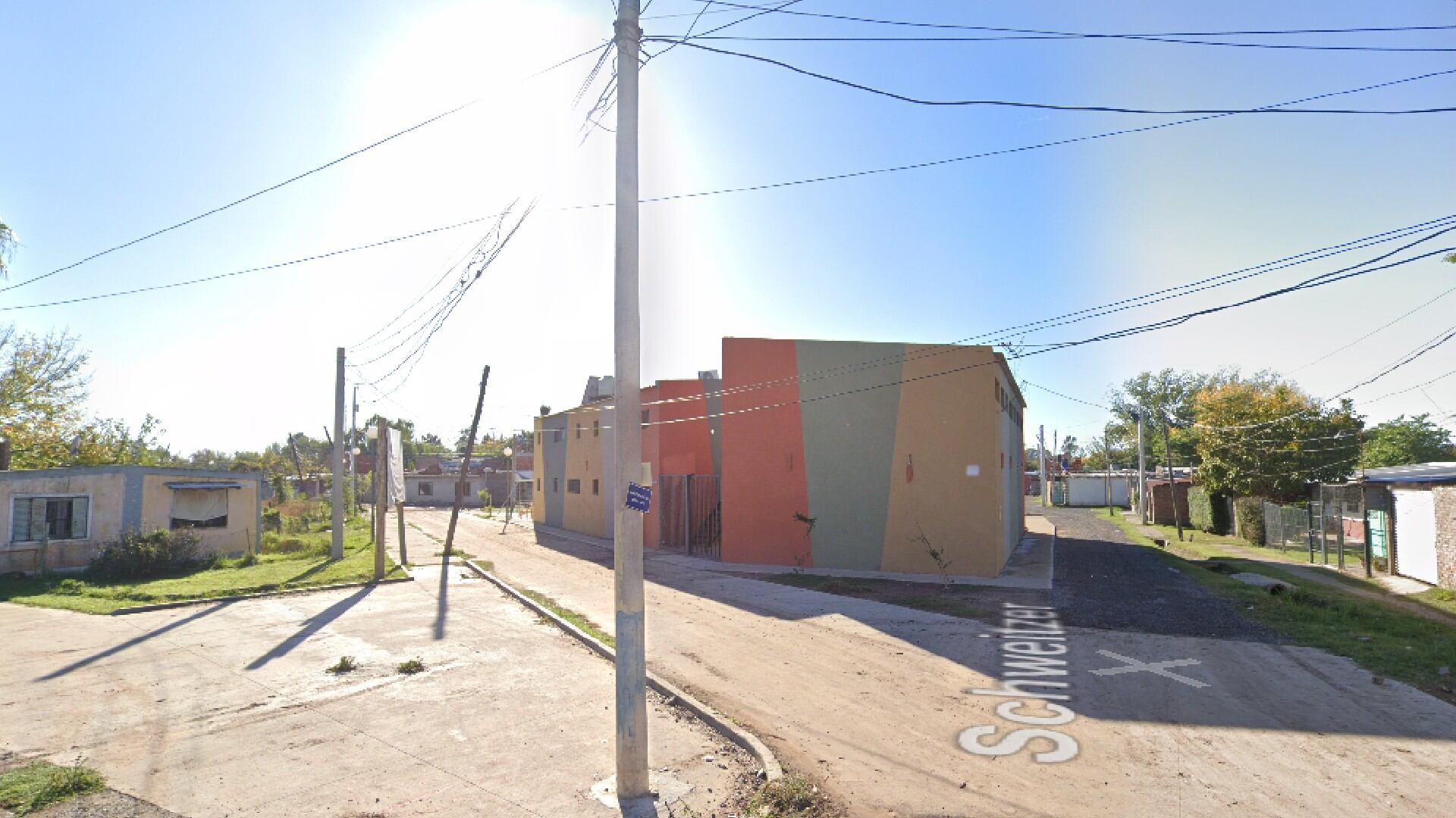 La zona donde ocurrió todo