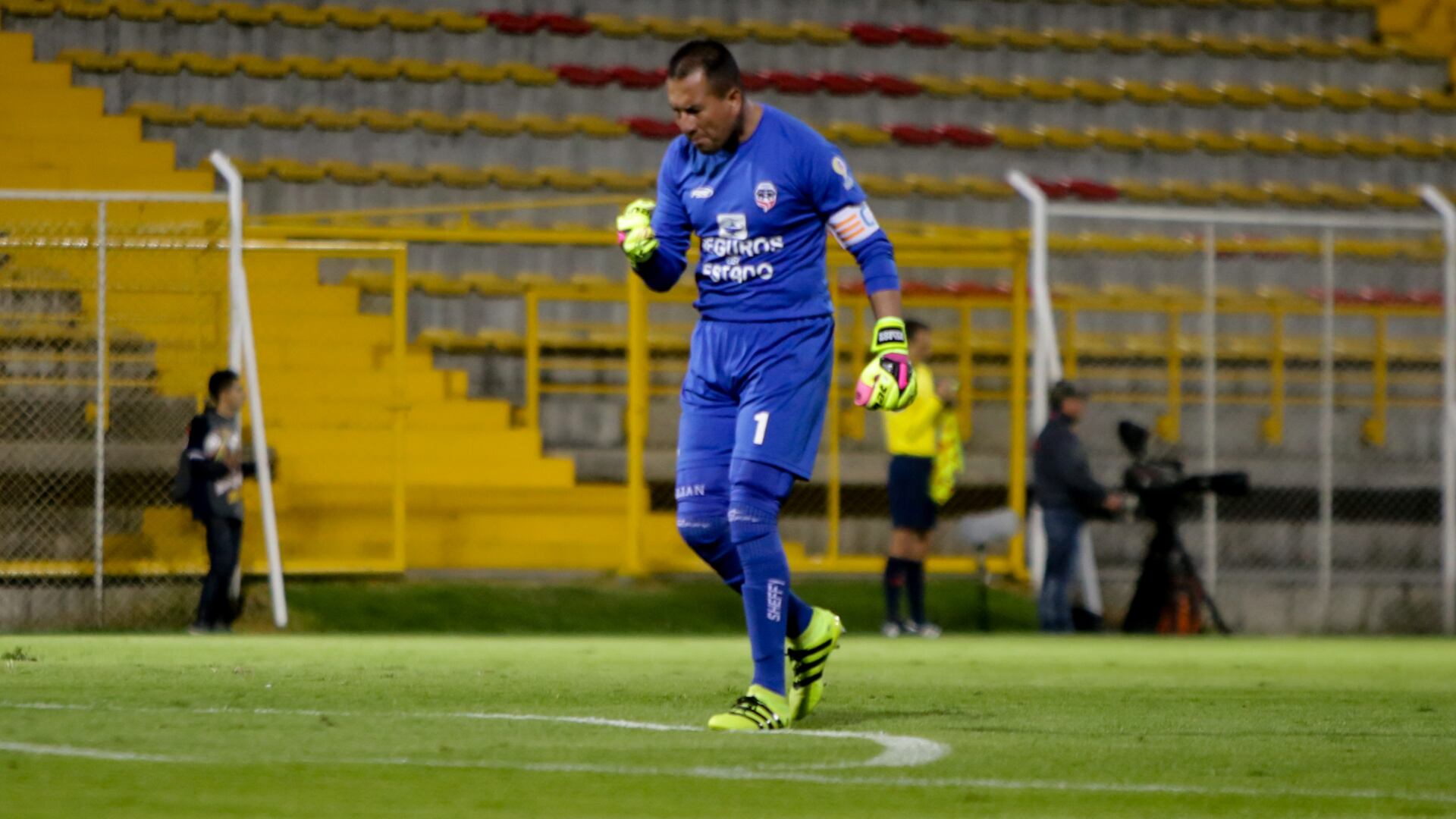 El portero oriundo de Popayán anotó el atajó en el Boca Juniors de Cali de la segunda división del fútbol colombiano - crédito Colprensa
