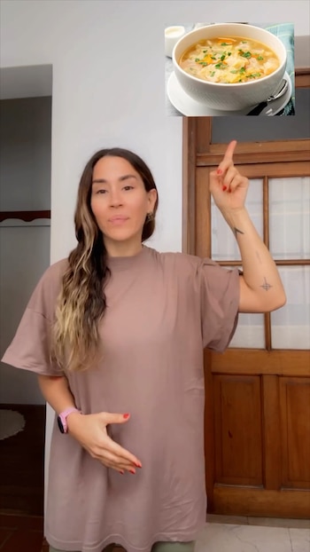 Jimena Barón da consejos sobre la alimentación