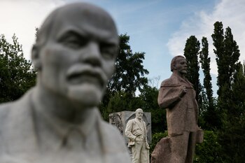 Monumentos a Lenin en Moscú.