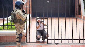 En la vivienda estaba la