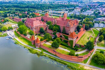 Castillo de Malbork, en Polonia.