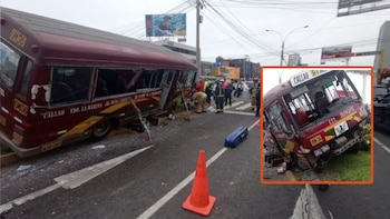 Accidente en San Miguel dejó