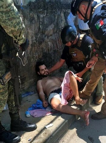 Quedó herido de bala en