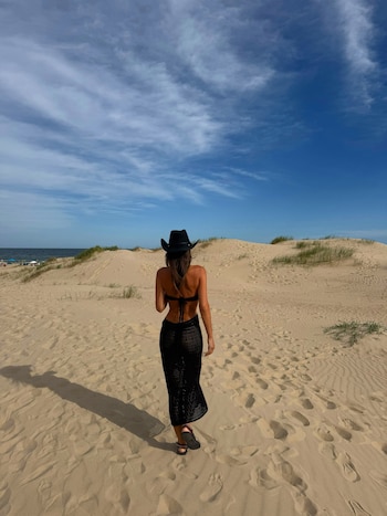 El Sombrero Texano Negro y