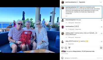 Juan Manuel Santos sorprendió a