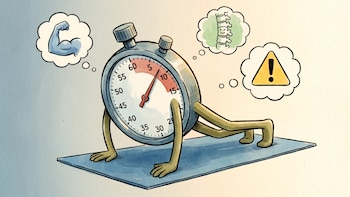 La ciencia detrás de la plancha abdominal: eficacia, riesgos y el dilema del tiempo óptimo