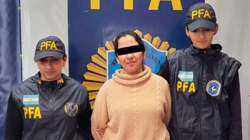 La mujer detenida acusada como