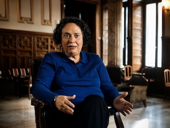 María Gertrudis Alcázar Jiménez, la secretaria de José Luis Rodríguez Zapatero, en el documental 'La última llamada' de Movistar Plus (Movistar Plus)