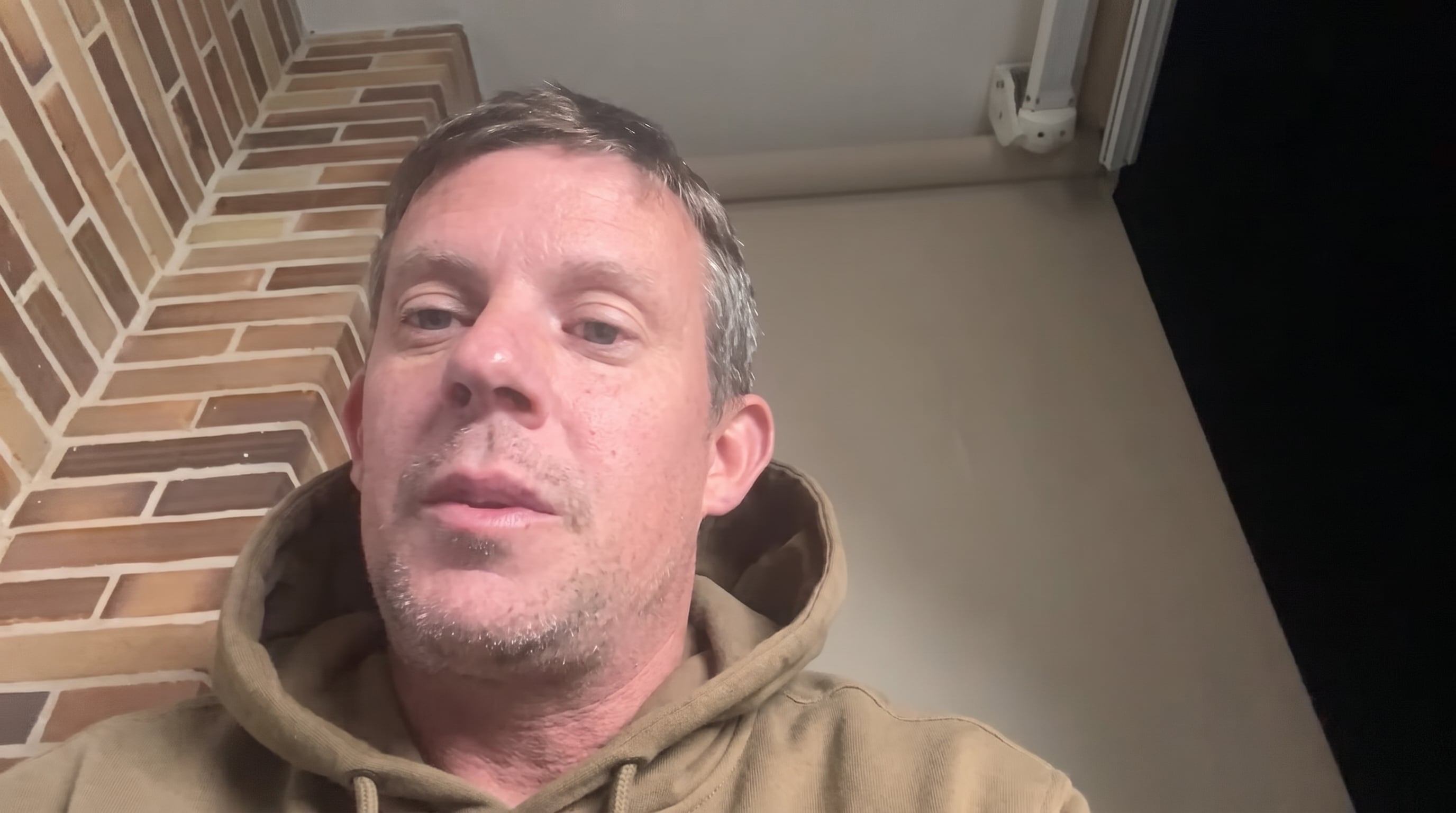 Brian contó detalles escalofriantes de los segundos posteriores a la colisión.