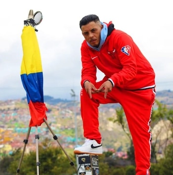 El hombre continúa internado en el hospital de Meissen al sur de Bogotá - crédito @elmontes_o.g_oficial/Instagram