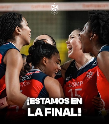 San Martín clasificó a la final de la Liga Peruana de Vóley tras vencer a Universitario.