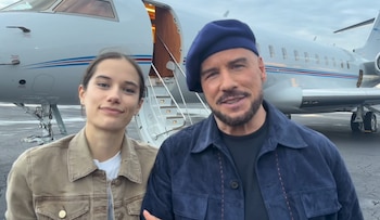John Travolta e sua filha Ella Bleu Travolta