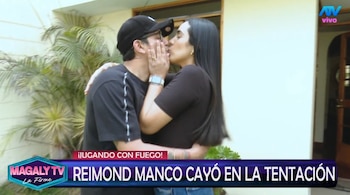 Raymond Manco en el ojo de la tormenta tras revelación de conversaciones comprometedoras. Captura: Magaly Tv La Firme.