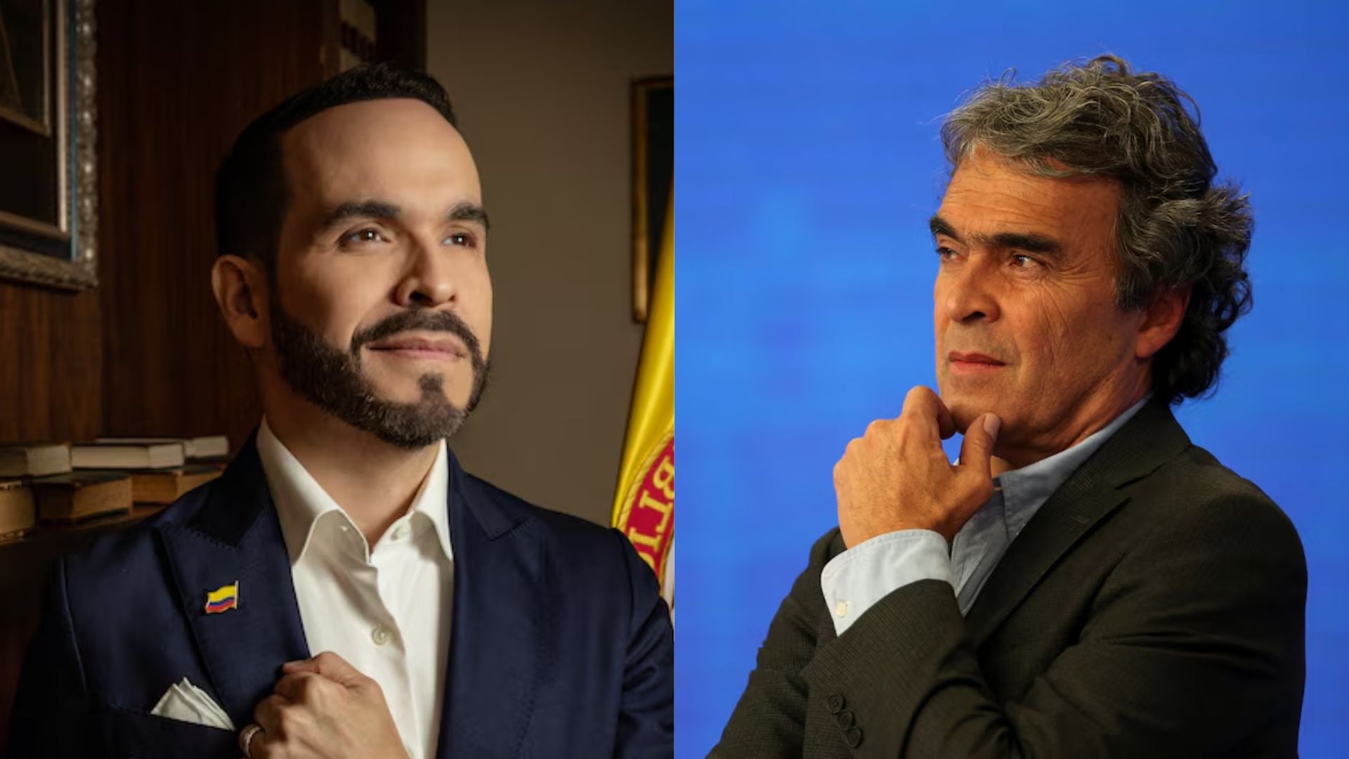 Fajardo y De la Espriella coincidieron en anunciar caminos separados para las elecciones, alterando expectativas dentro de sus sectores políticos. - crédito Colprensa y Reuters