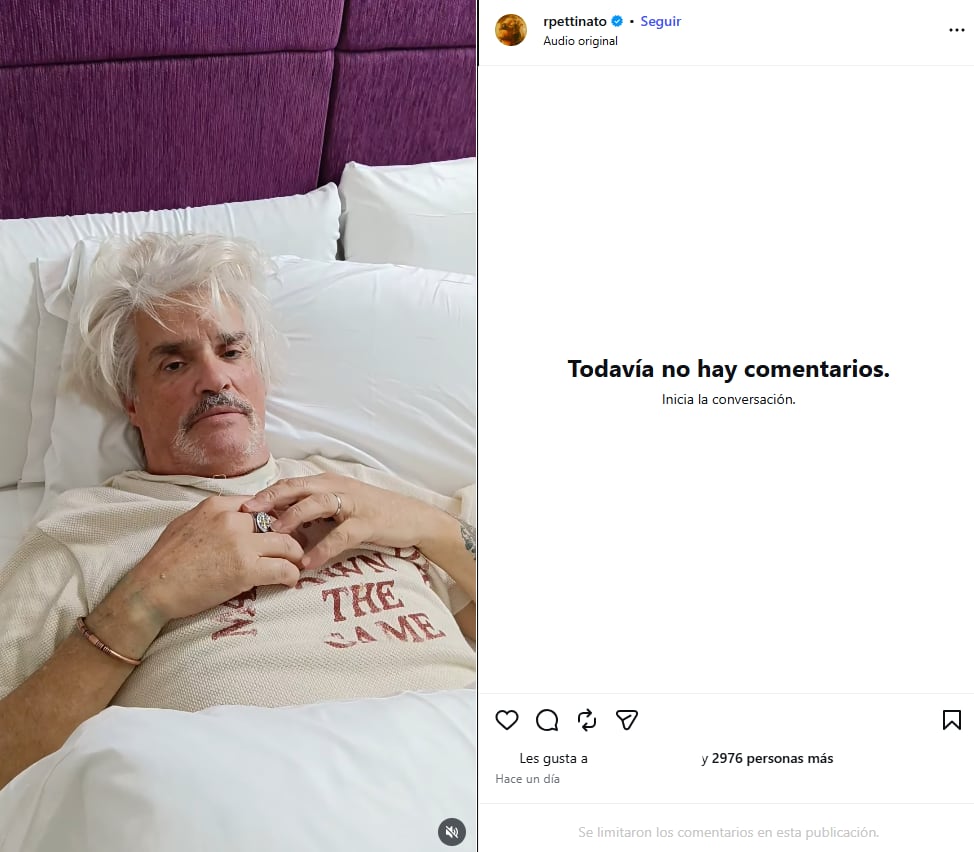El artista compartió un video en redes sociales para explicar que perdió la voz tras pasar cinco días en un hotel de Madrid