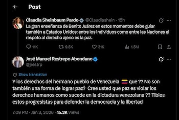 José Manuel Restrepo cuestionó las