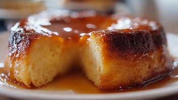 El budín de pan con