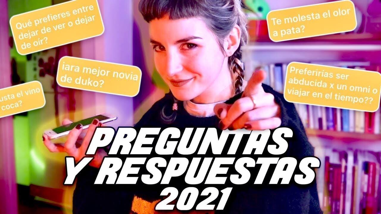 La portada de uno de sus últimos videos en YouTube, respondiendo preguntas de su audiencia