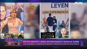 Magaly Medina denuncia machismo de