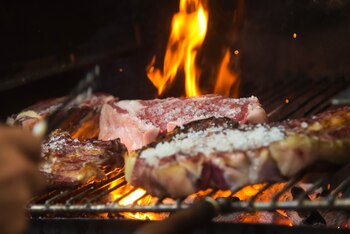 Chuletón a la parrilla (Adobe