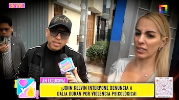 John Kelvin denuncia a Dalia Durán y asegura que le impiden ver a sus hijos. Captura: Amor y Fuego.