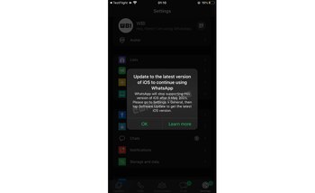 Según el portal citado, WhatsApp dejaría de funcionar en algunos modelos de iPhone. (WaBetaInfo)