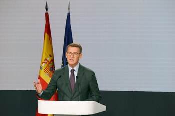 El candidato del PP, Alberto