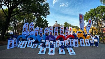 El equipo de apoyo del