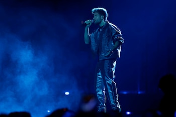 El cantante español Pablo Alborán