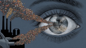 La contaminación del aire eleva el riesgo de glaucoma y cataratas, alertan estudios recientes