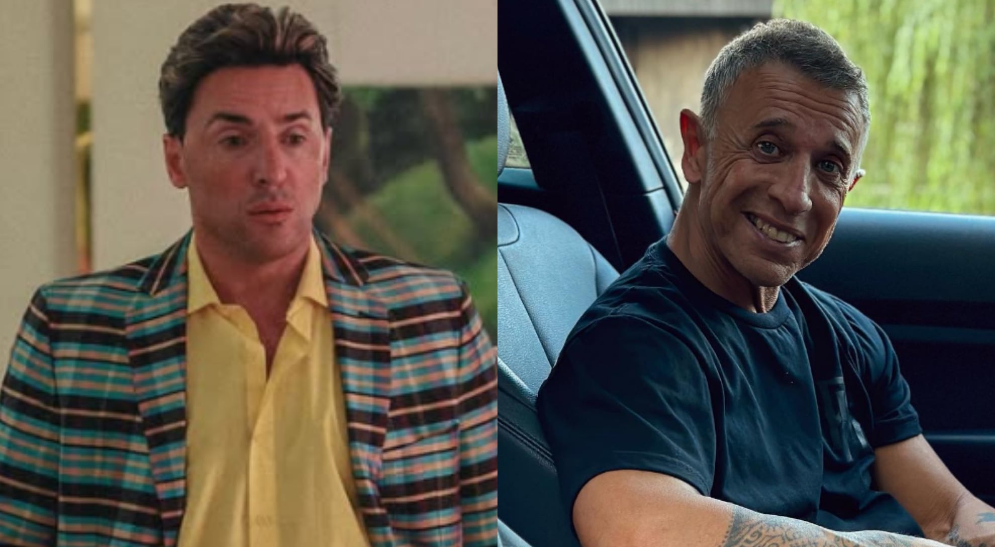 César Carozza, además de ser letrado de Moria Casán, es conocido por su amistad con la familia de Ricardo Fort (Netflix/ Instagram)