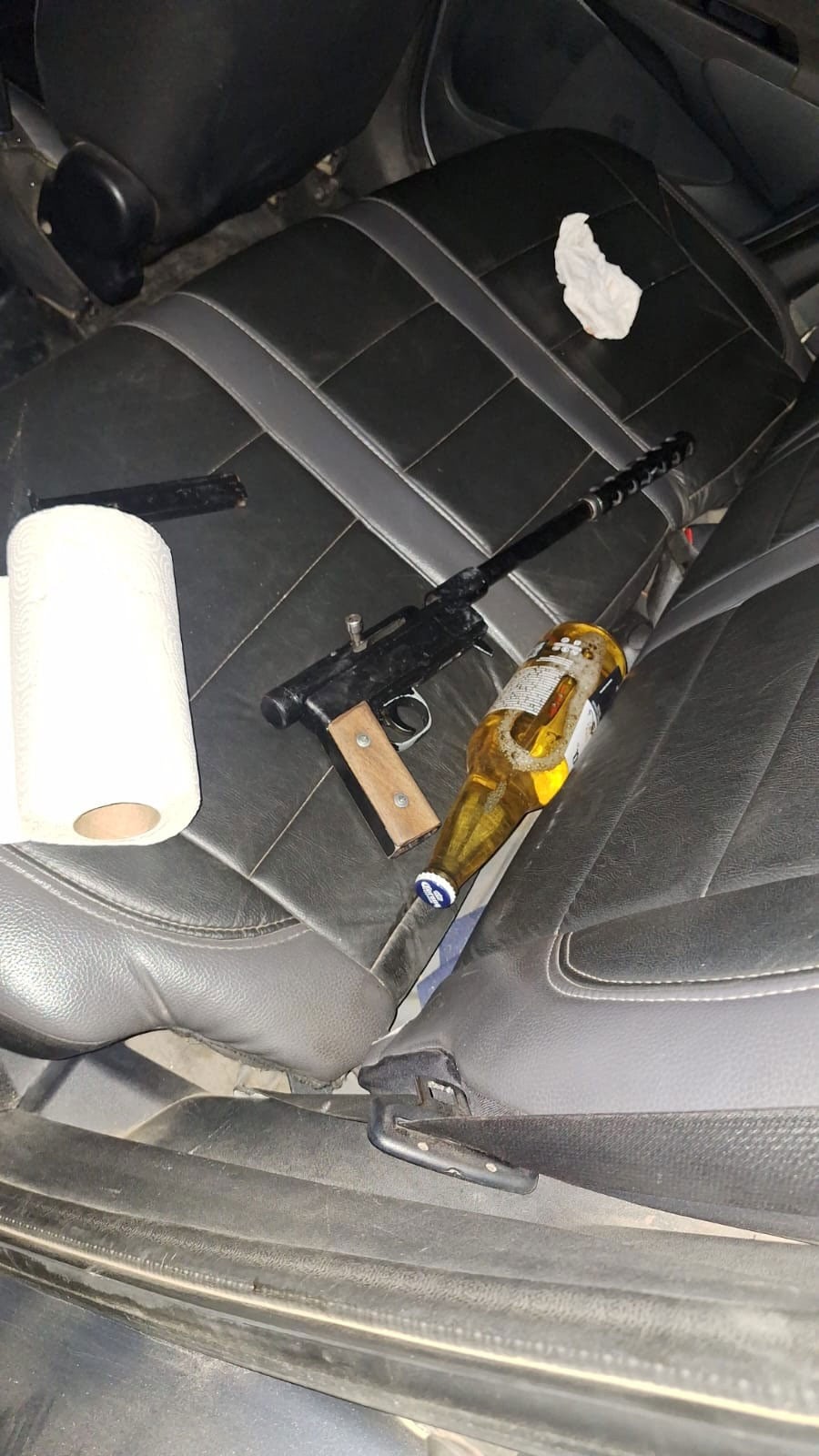 El arma que le descubrieron