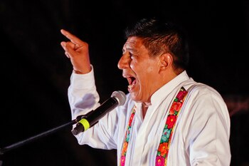 Salomón Jara Cruz celebró la