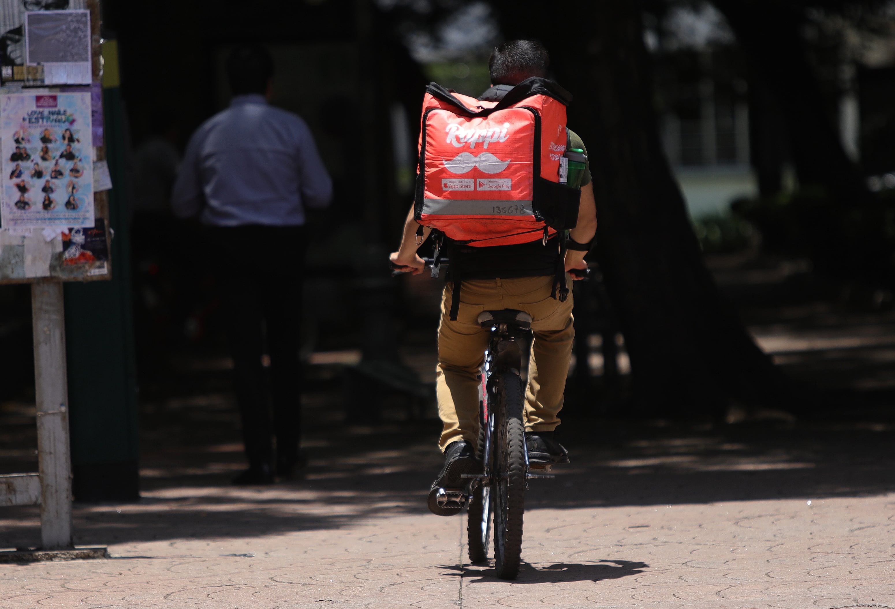 Las aplicaciones de delivery concentran los créditos para trabajadores que no acceden al sistema bancario formal EFE/Sáshenka Gutiérrez