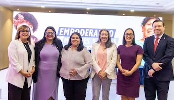Mariana Rendón, jefa de Misión de la OIM en Honduras, afirmó que invertir en mujeres y niñas genera cambios que fortalecen a las comunidades.