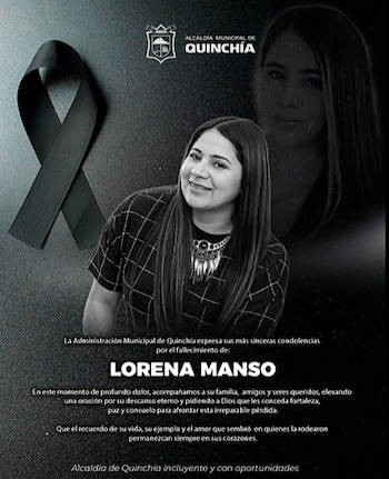 Las autoridades locales piden que el caso no quede impune - crédito Alcaldía Municipal Quinchía Risaralda / X