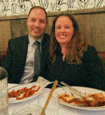 Christine y Brendan Banfield se